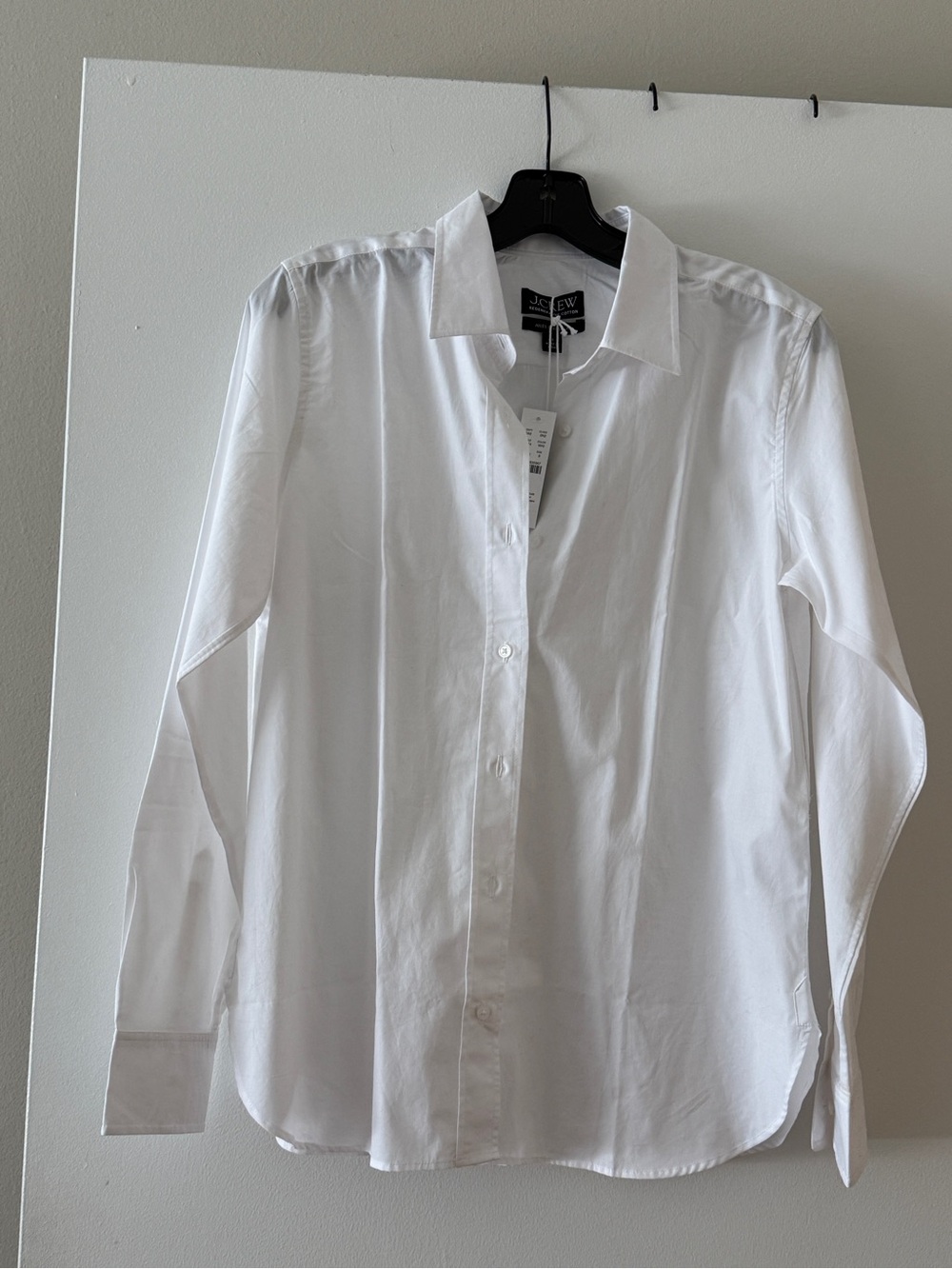 J. Crew Jules Women’s Classic White Button-Down Shirt